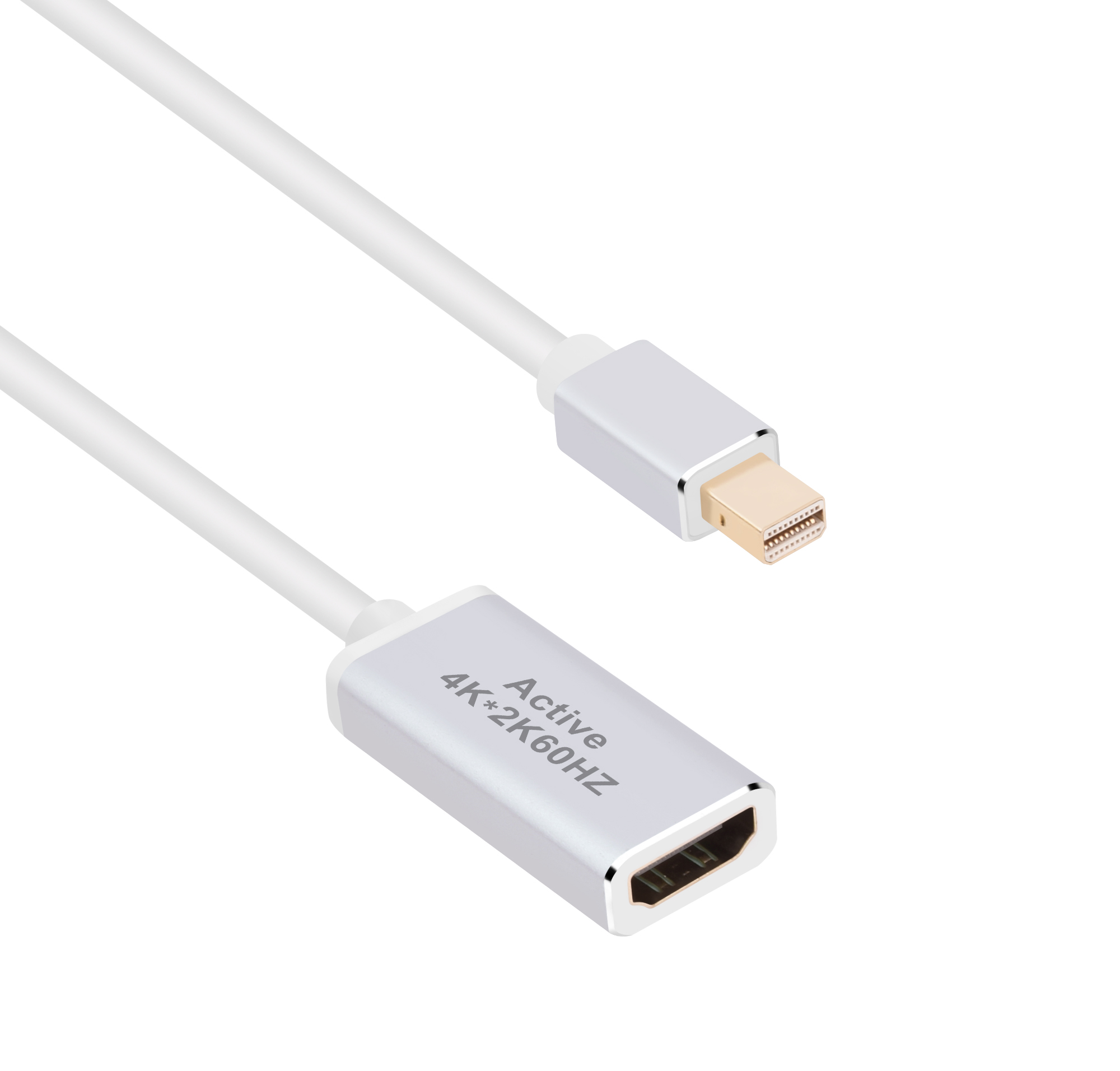 Active 4k60hz Mini DP to HDMI Adapter Cable