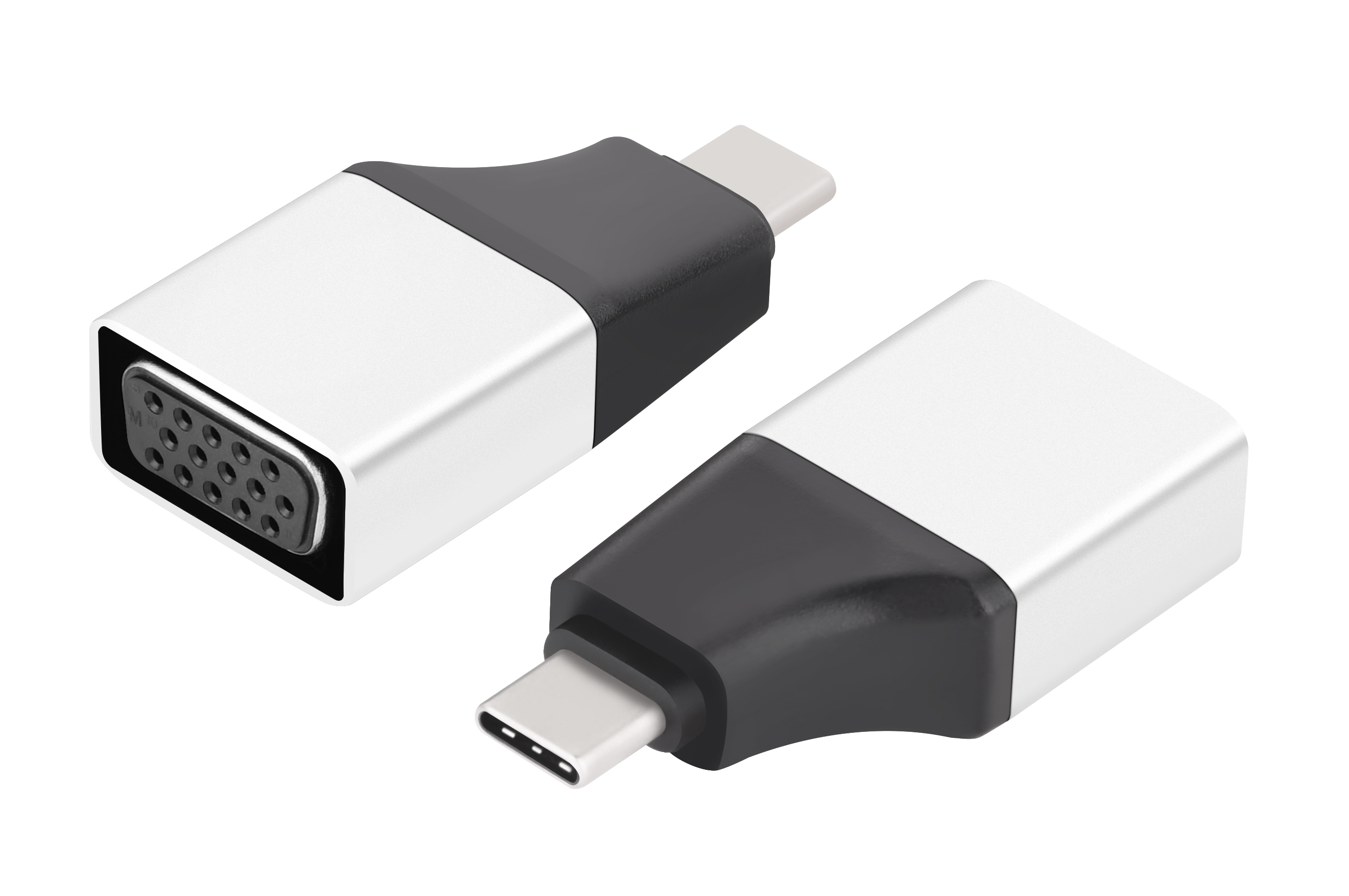 Aluminum USB C to VGA Adapter