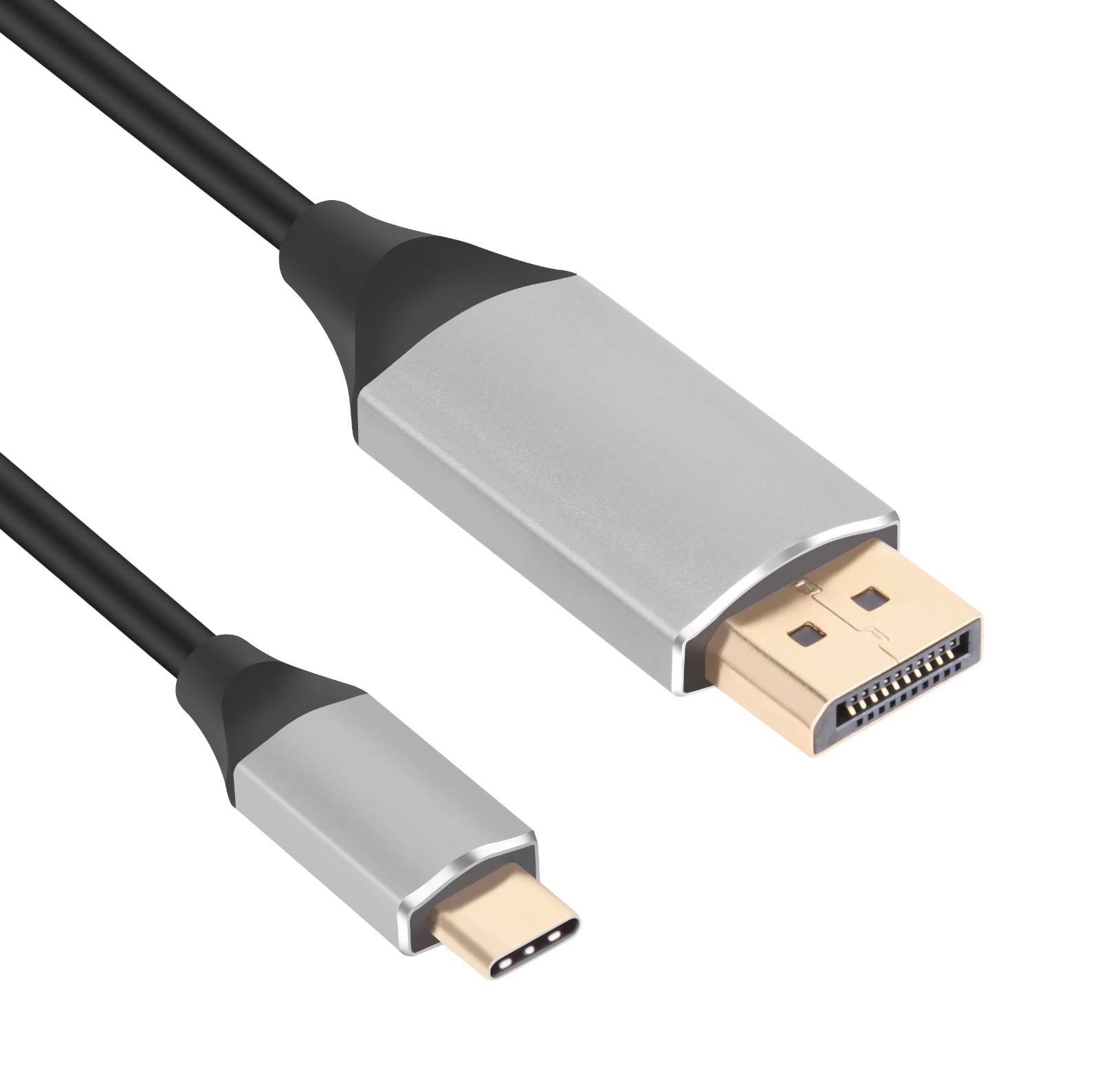 Aluminum USB C to DP cable 
