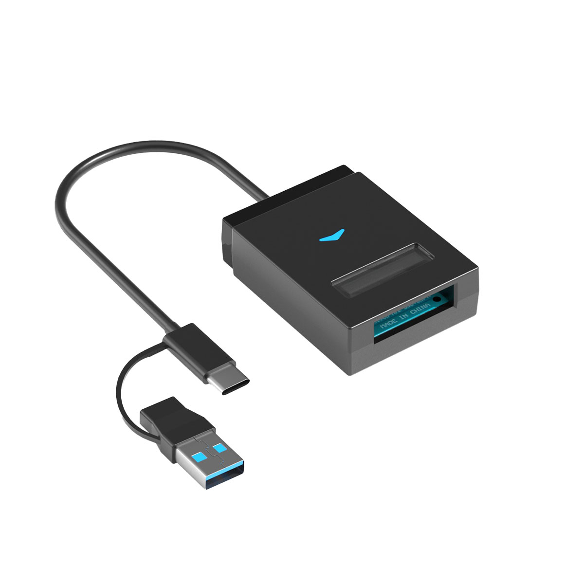 2in1 USB 3.0 TO NVMe Adapter