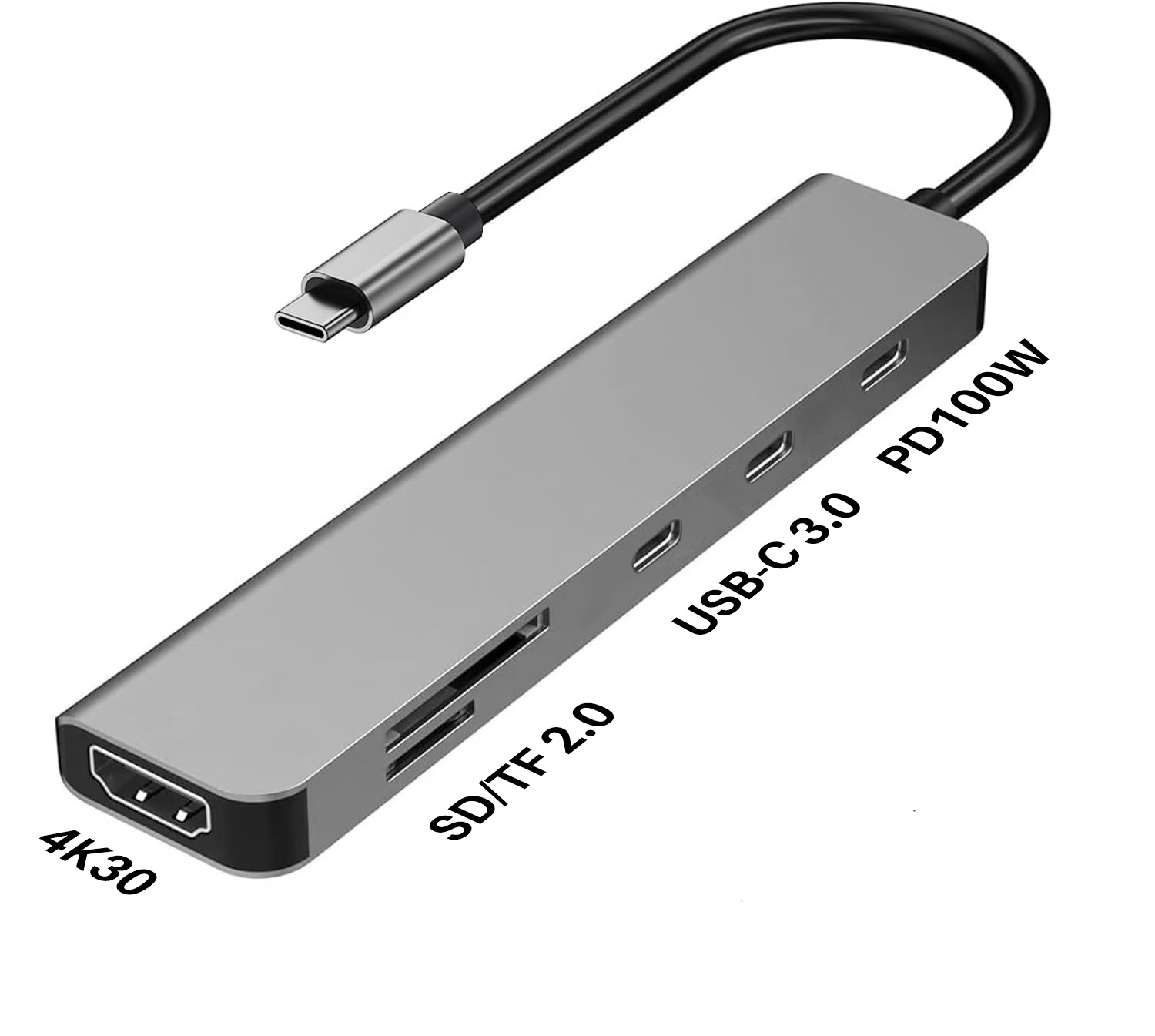 6IN1 USB C Docking station