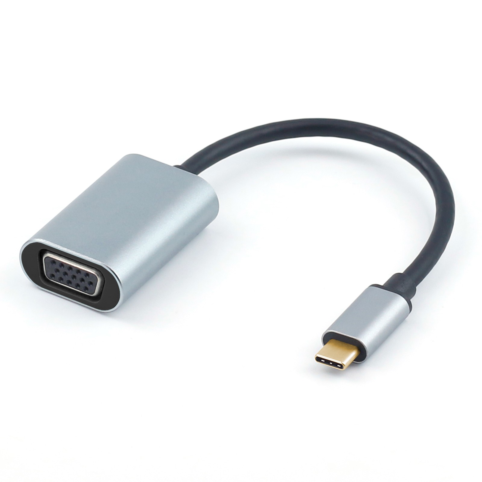 Aluminum USB C to VGA adapter Cable Aluminum USB C to VGA adapter Cable