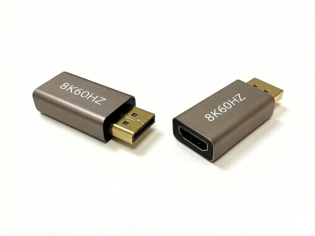 8K Displayport to HDMI Female Adapter