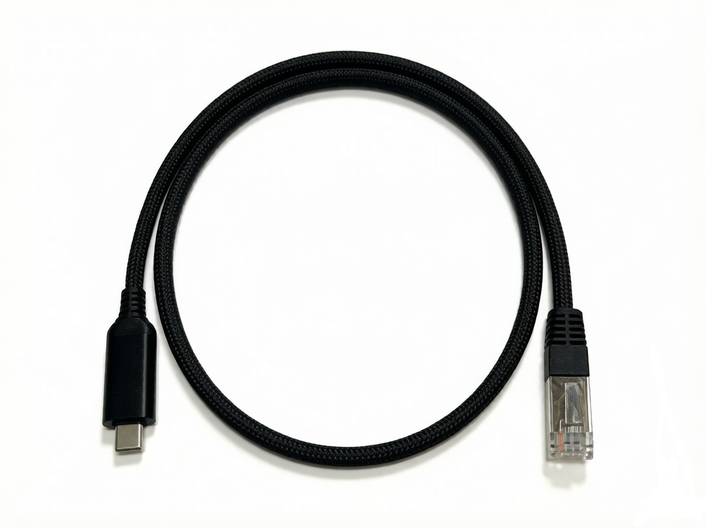 USB C to Giga Lan male to male cable